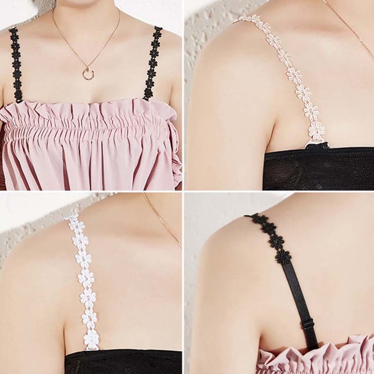 ブラストラップ 花柄 ブラジャーストラップ | shoppinggo | 詳細画像9 