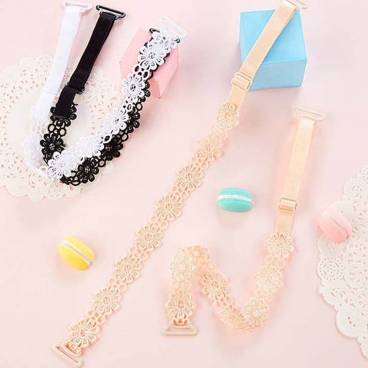 ブラストラップ 花柄 ブラジャーストラップ | shoppinggo | 詳細画像12 