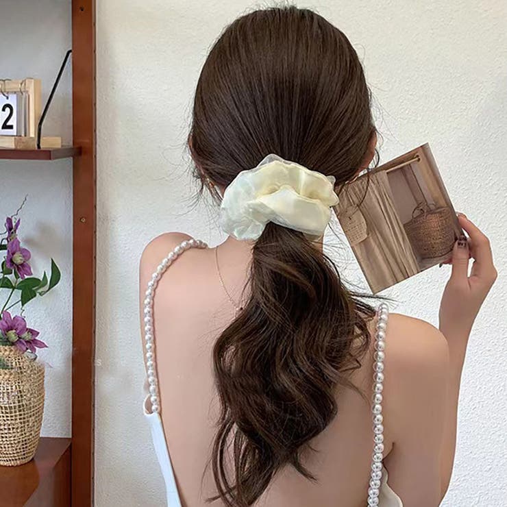 シュシュ ヘアゴム ヘアアレンジ | shoppinggo | 詳細画像11 