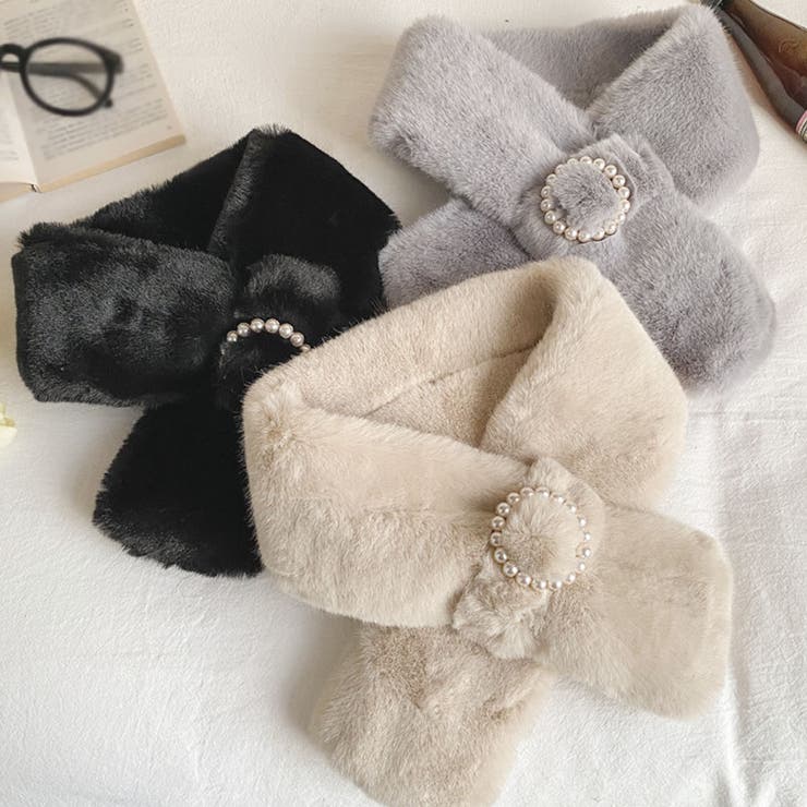 マフラー ティペット フェイクファー | shoppinggo | 詳細画像12 