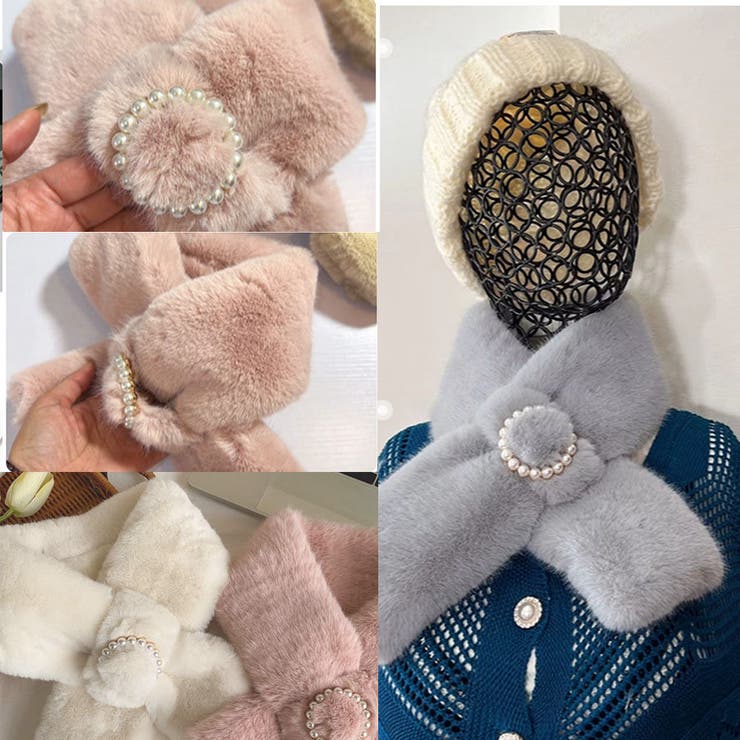 マフラー ティペット フェイクファー | shoppinggo | 詳細画像14 