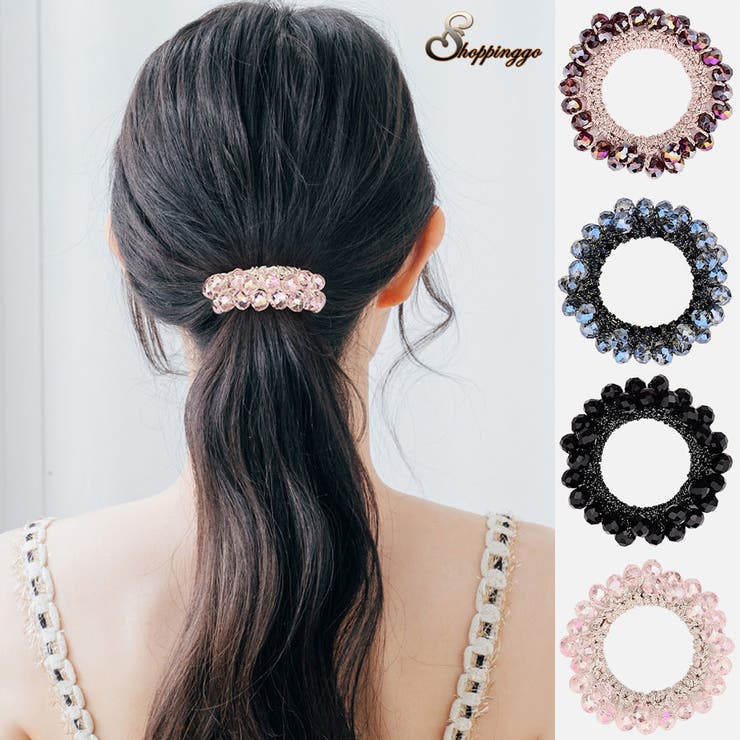 ヘアゴム バブル シンプル | shoppinggo | 詳細画像1 