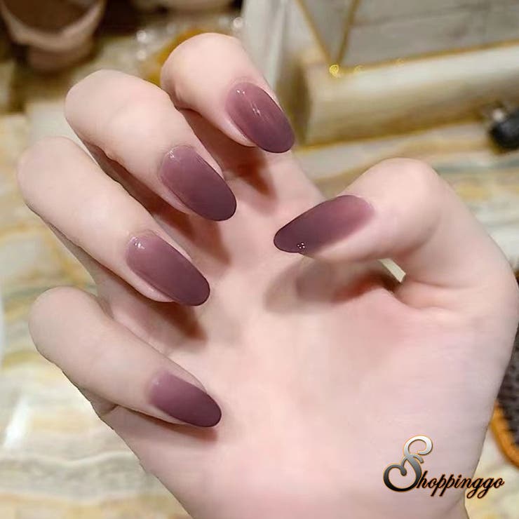 ネイルチップ ショート シンプル | shoppinggo | 詳細画像1 