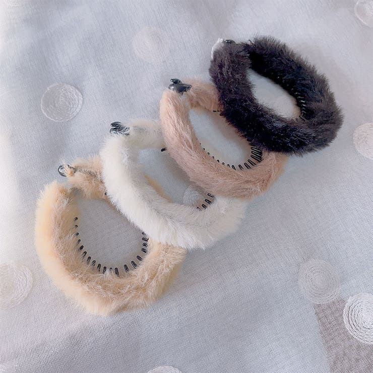 もこもこヘアクリップ 団子 冬 | shoppinggo | 詳細画像10 