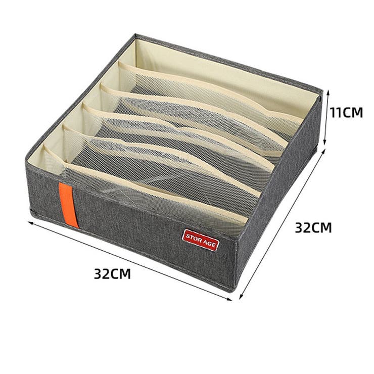 下着収納 6マス仕切りブラジャー 衣類収納 | shoppinggo | 詳細画像2 