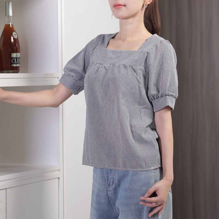 新作ブラウス シャツブラウス スクエアネック | shoppinggo | 詳細画像51 