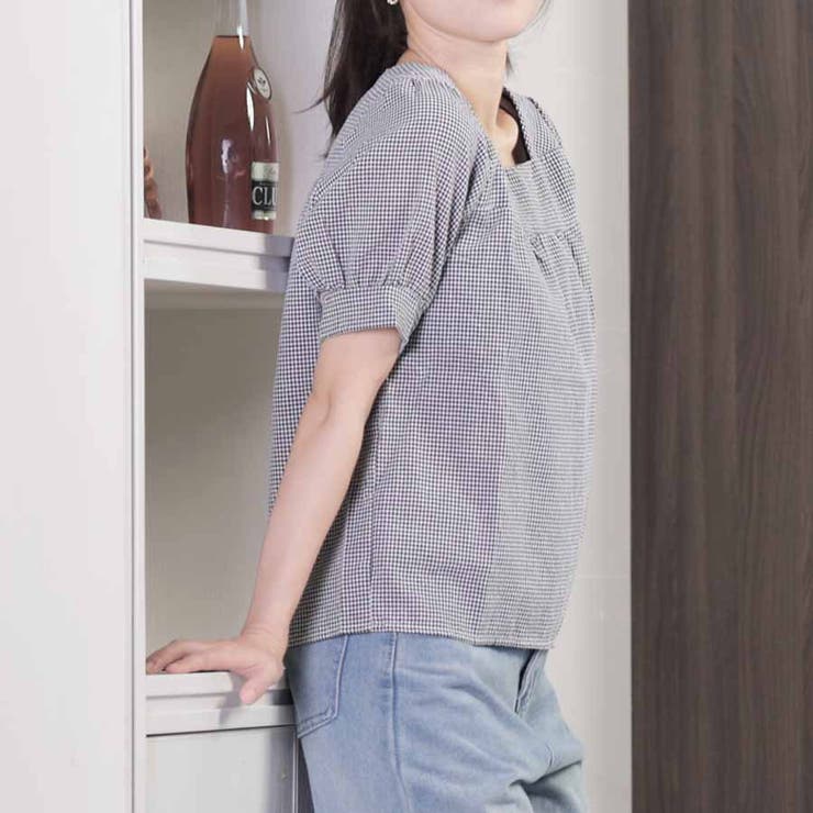 新作ブラウス シャツブラウス スクエアネック | shoppinggo | 詳細画像59 