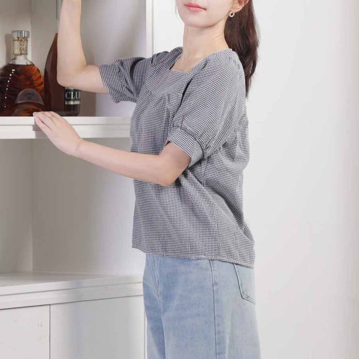 新作ブラウス シャツブラウス スクエアネック | shoppinggo | 詳細画像63 