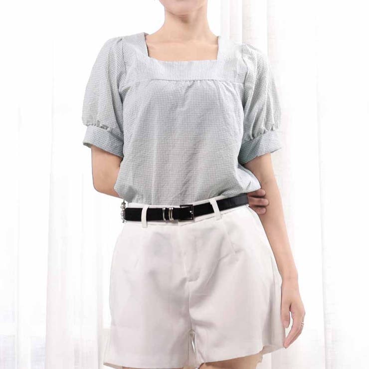 新作ブラウス シャツブラウス スクエアネック | shoppinggo | 詳細画像79 