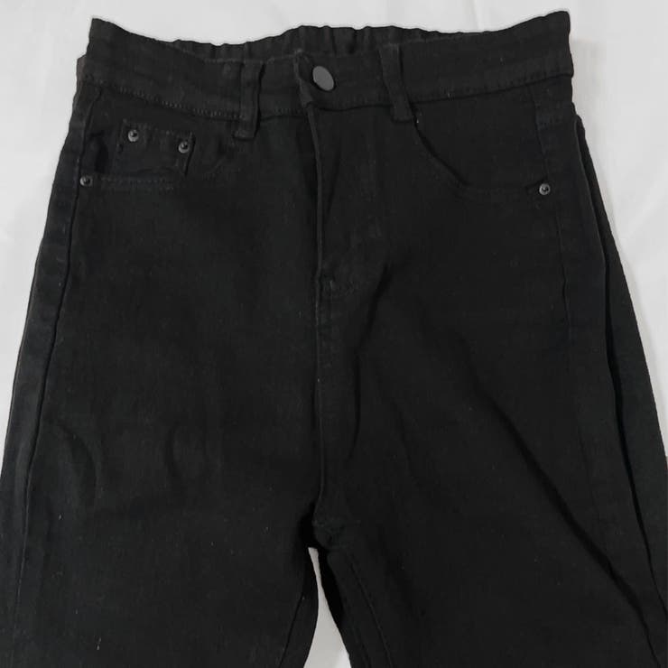 ハイウエストデニムパンツ 9分丈 10分丈 | shoppinggo | 詳細画像4 