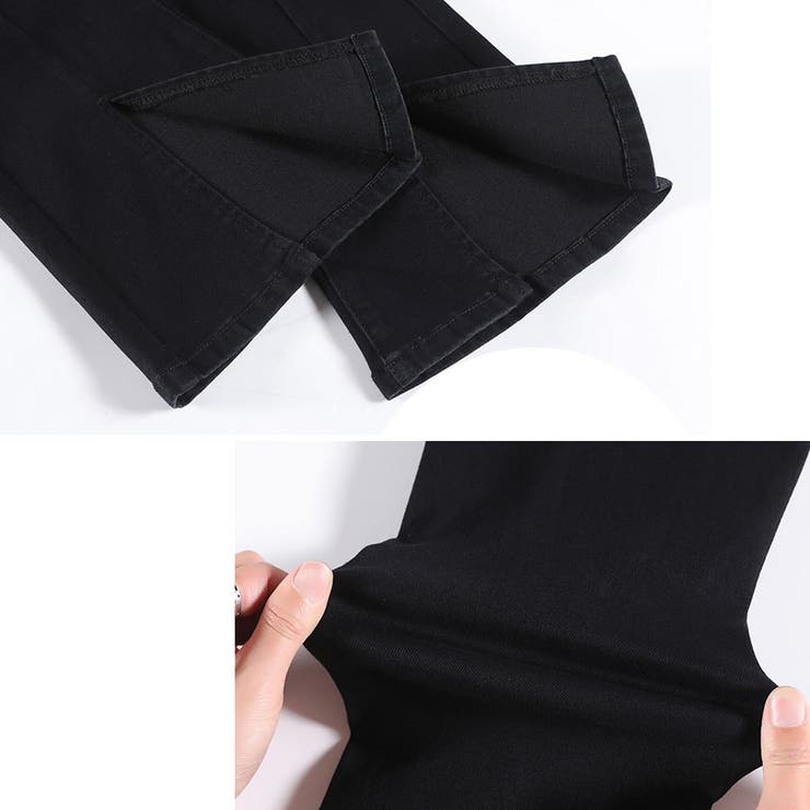 ハイウエストデニムパンツ 9分丈 10分丈 | shoppinggo | 詳細画像8 