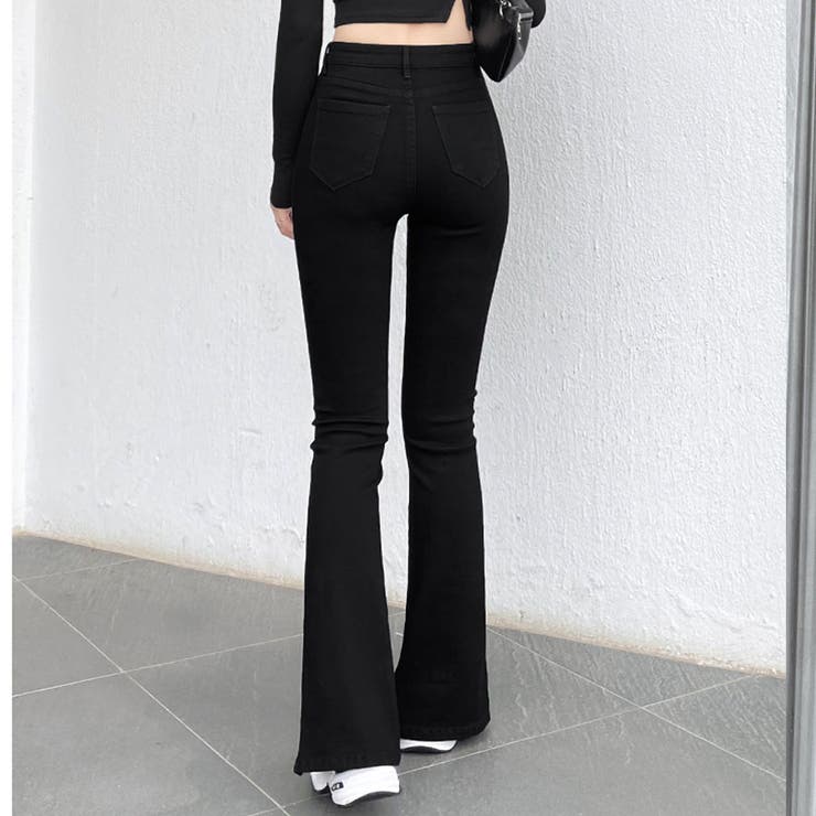 ハイウエストデニムパンツ 9分丈 10分丈 | shoppinggo | 詳細画像15 