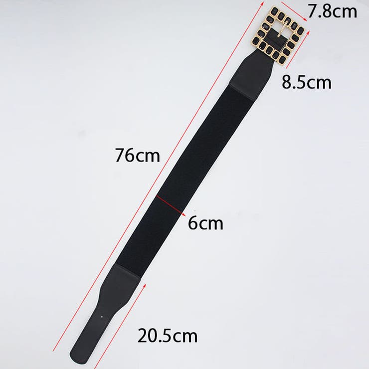 ゴムベルト バックル付レディース 幅広 | shoppinggo | 詳細画像7 