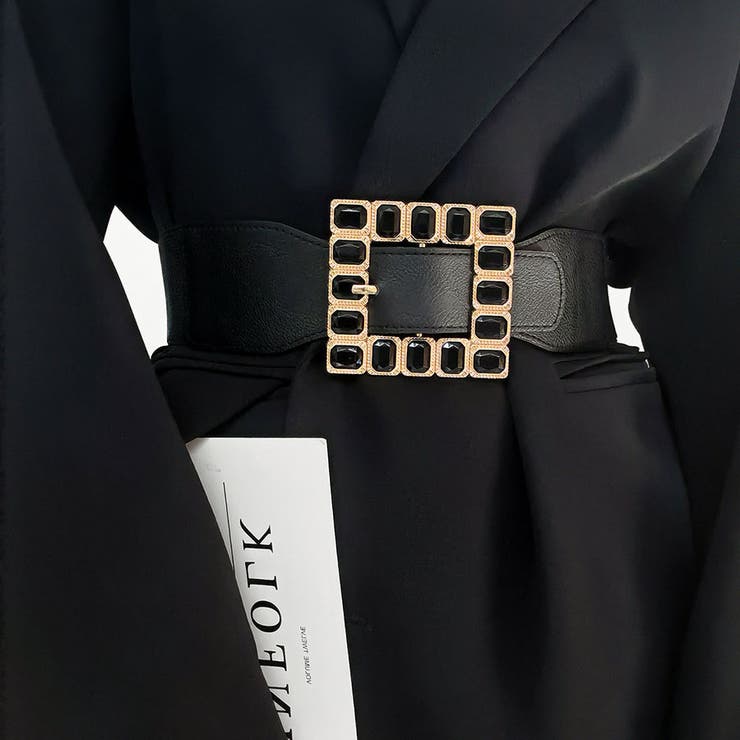 ゴムベルト バックル付レディース 幅広 | shoppinggo | 詳細画像9 