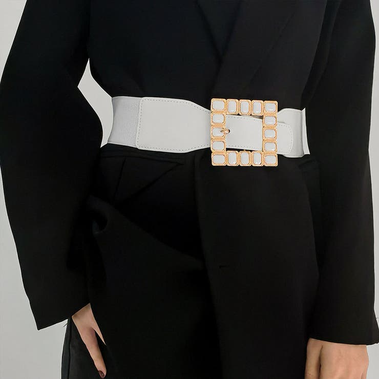 ゴムベルト バックル付レディース 幅広 | shoppinggo | 詳細画像11 