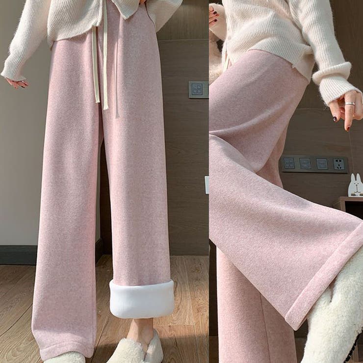 裏起毛パンツ ワイドパンツ ジョガーパンツ | shoppinggo | 詳細画像14 