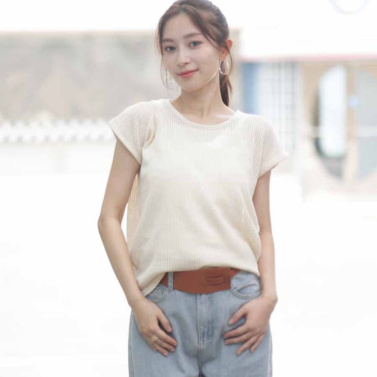 夏新作 サマーニット 背中レース付き | shoppinggo | 詳細画像7 