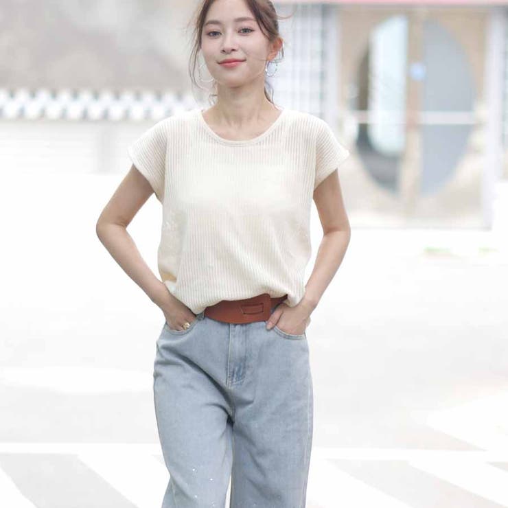 夏新作 サマーニット 背中レース付き | shoppinggo | 詳細画像18 