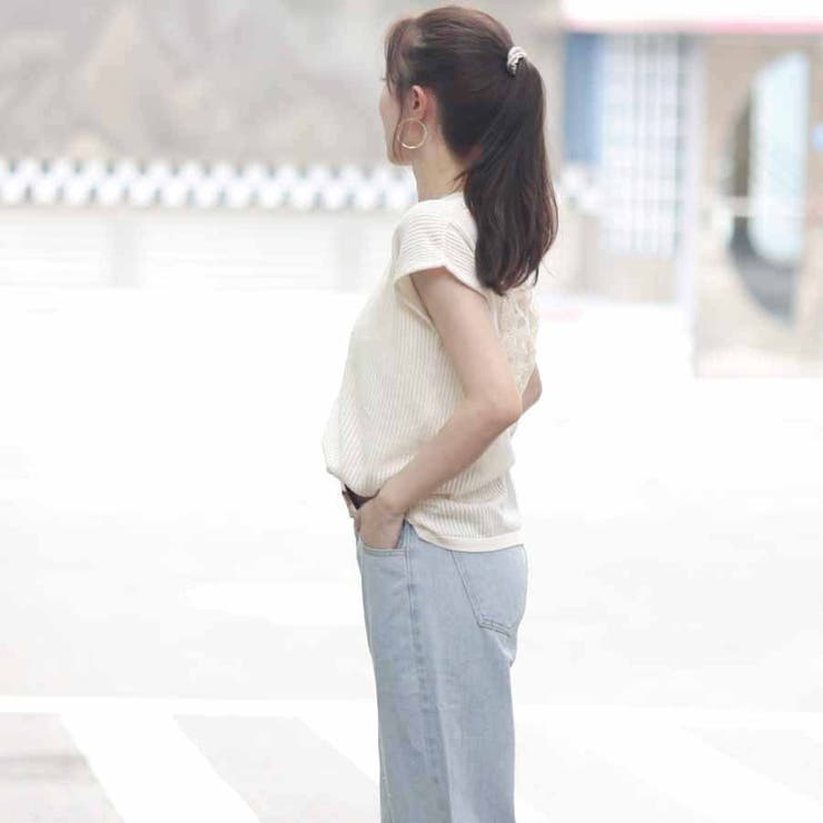 夏新作 サマーニット 背中レース付き | shoppinggo | 詳細画像19 