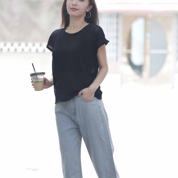 夏新作 サマーニット 背中レース付き | shoppinggo | 詳細画像28 