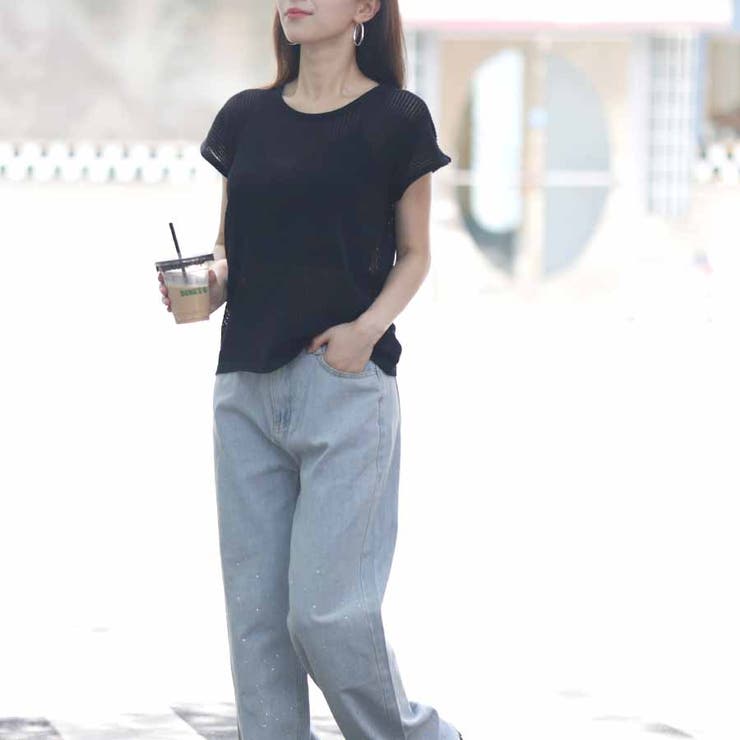 夏新作 サマーニット 背中レース付き | shoppinggo | 詳細画像29 