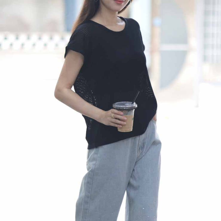 夏新作 サマーニット 背中レース付き | shoppinggo | 詳細画像32 