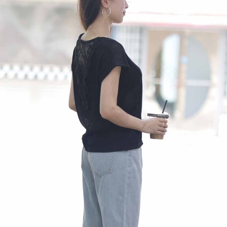 夏新作 サマーニット 背中レース付き | shoppinggo | 詳細画像33 