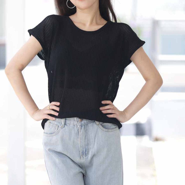 夏新作 サマーニット 背中レース付き | shoppinggo | 詳細画像38 