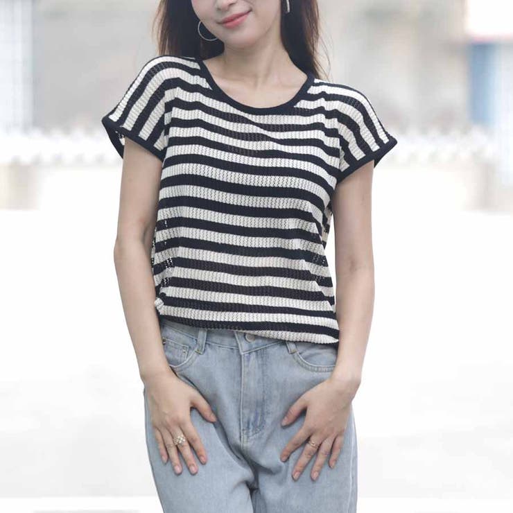 夏新作 サマーニット 背中レース付き | shoppinggo | 詳細画像44 