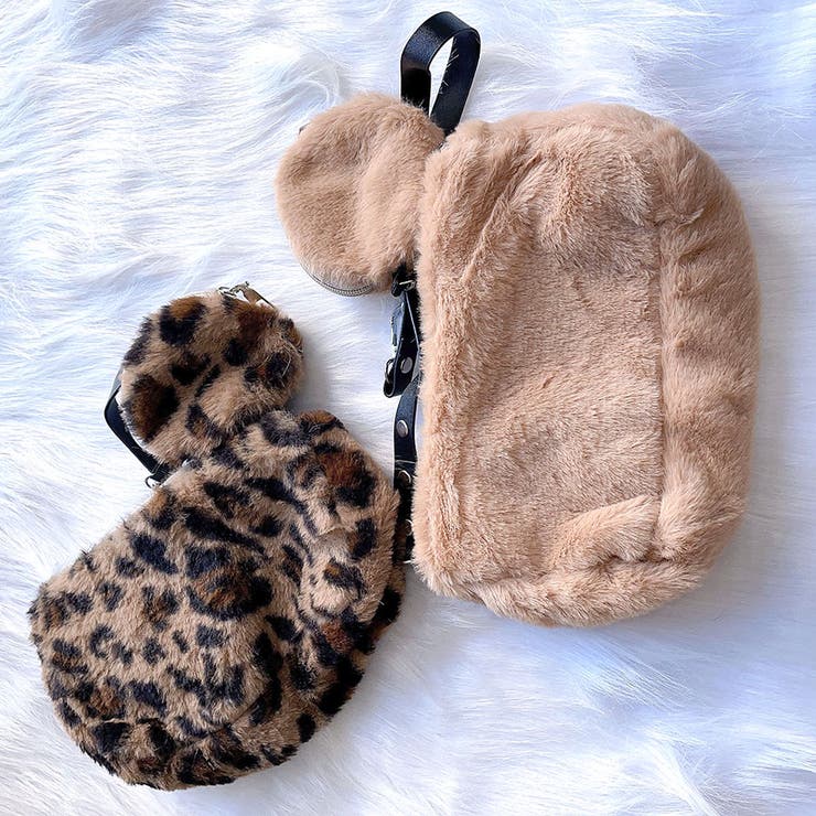 ポーチ付き ファーバッグ 2点セット | shoppinggo | 詳細画像16 