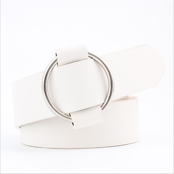 クレージュ*白　エナメルベルト　韓流　ロゴバックル 40mm バックル ロココ調 – ALZUNI ONLINE SHOP