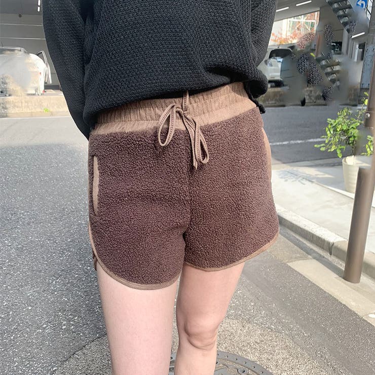 ボアショートパンツ 裏起毛 ボトムス | shoppinggo | 詳細画像6 