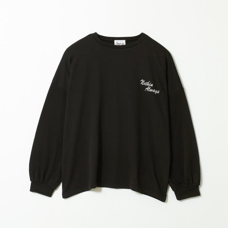 ロゴスウェット 刺繍入り韓国ロングTシャツ | shoppinggo | 詳細画像26 