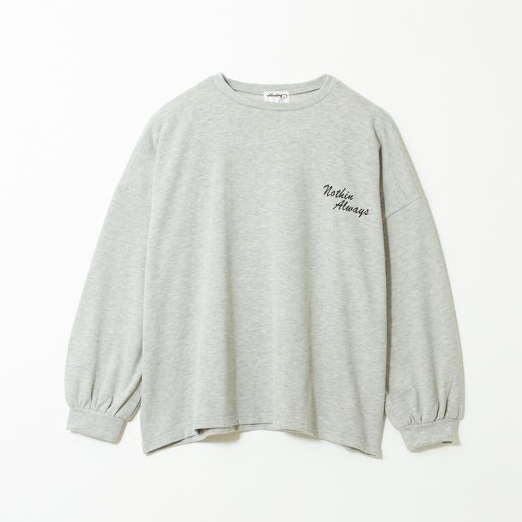 ロゴスウェット 刺繍入り韓国ロングTシャツ | shoppinggo | 詳細画像27 
