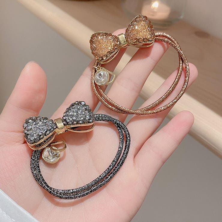 ヘアゴム 蝶結び キラキラ | shoppinggo | 詳細画像9 