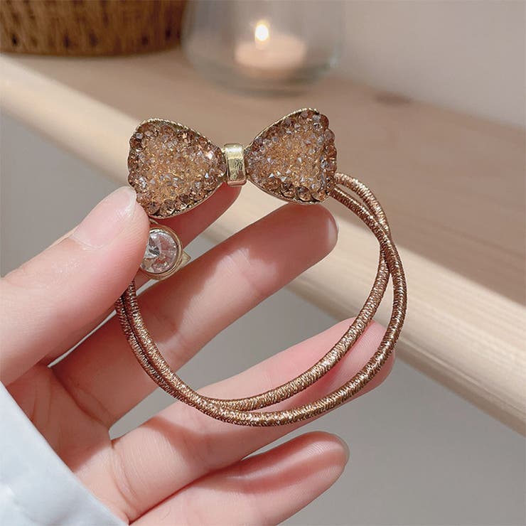 ヘアゴム 蝶結び キラキラ | shoppinggo | 詳細画像10 