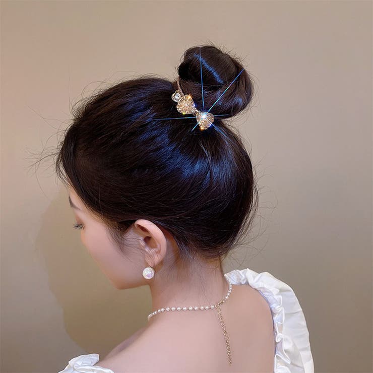 ヘアゴム 蝶結び キラキラ | shoppinggo | 詳細画像12 