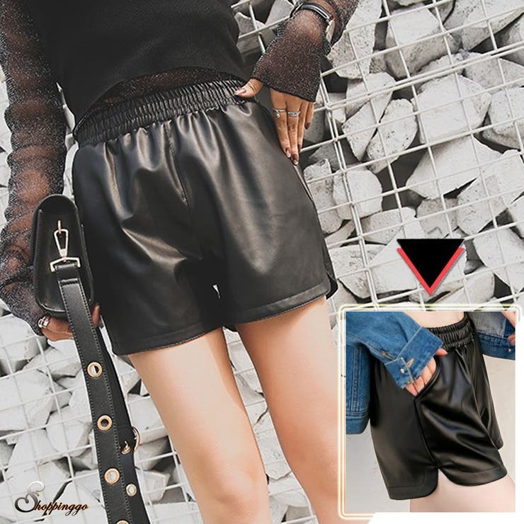 ボードショートパンツ レディース フェイクレザーショートパンツ 品番 Jrkw Shoppinggo ショッピングゴー のレディース ファッション通販 Shoplist ショップリスト