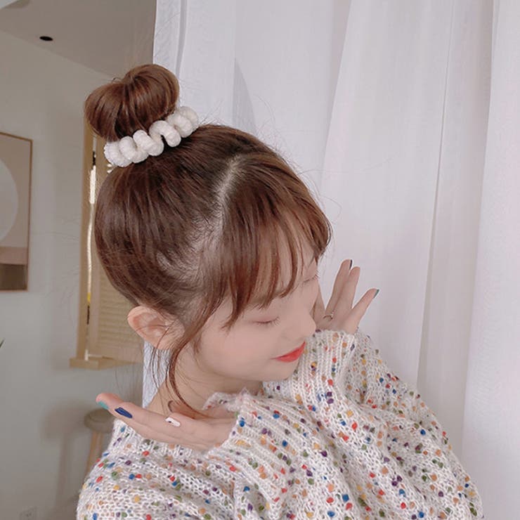 ヘアゴム ベロア スプリングゴム [品番：JRKW0002128]｜shoppinggo（ショッピングゴー）のレディースファッション通販｜SHOPLIST（ショップリスト）