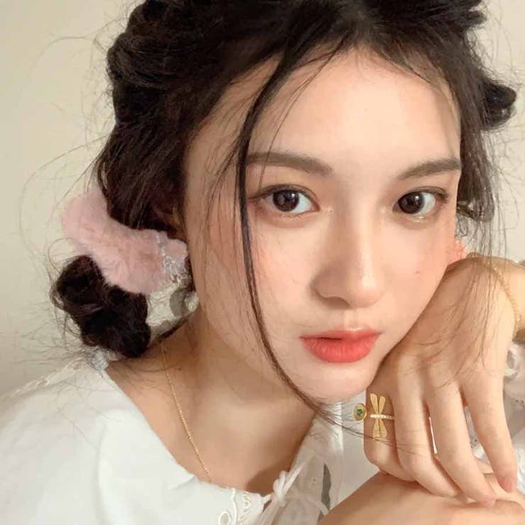 ヘアゴム シュシュ フワフワ フェイクファー | shoppinggo | 詳細画像5 