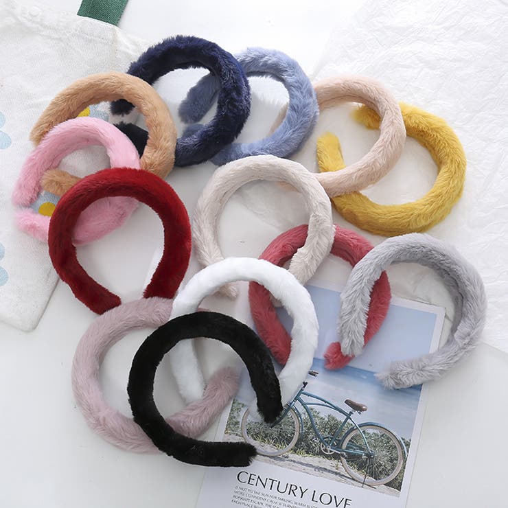 ふわふわ カチューシャ ファー ヘアバンド | shoppinggo | 詳細画像5 