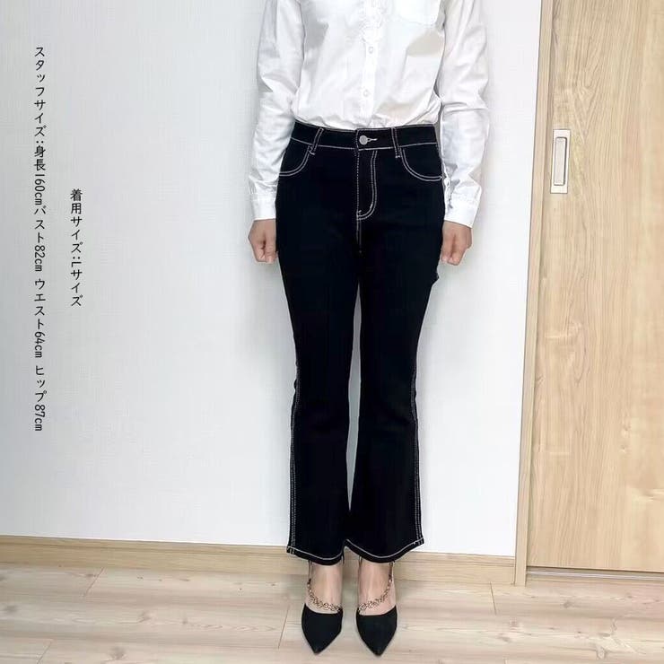 eaphi 予約完売デニムパンツ ハイウエストパンツ パンツ