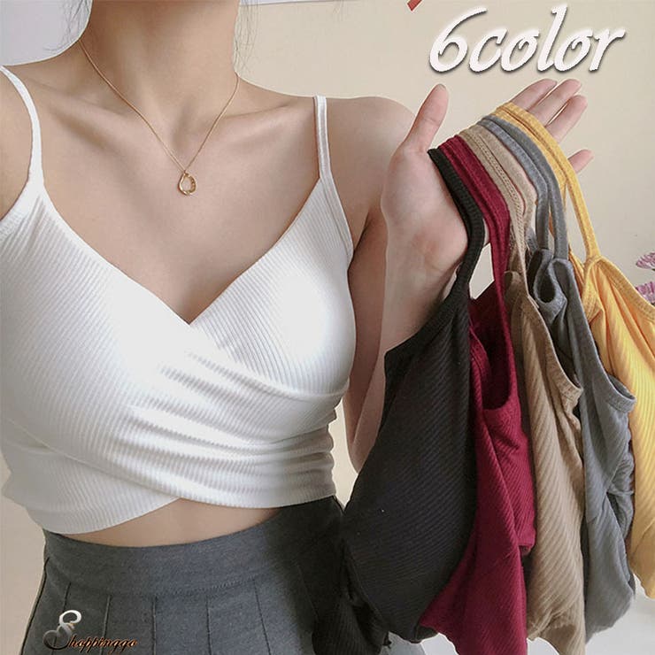 夏服 カップ付きキャミソール キャミタンクトップ | shoppinggo | 詳細画像1 