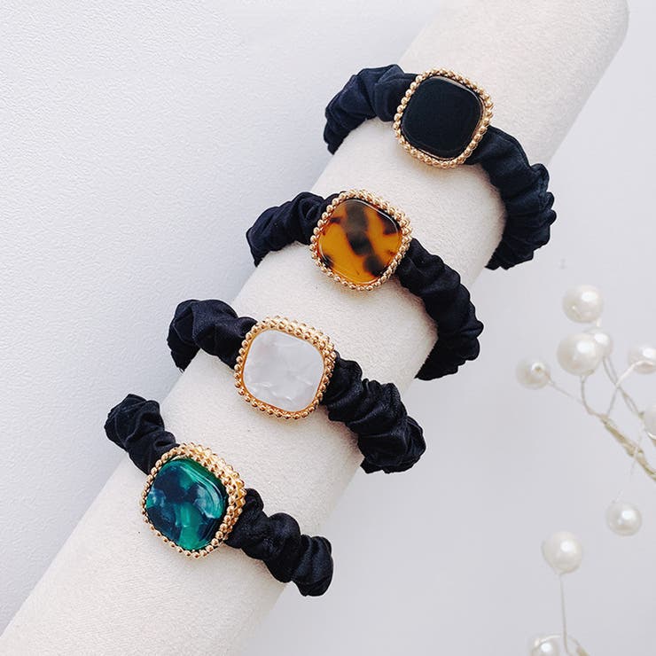 シュシュ ヘアゴム ヘアアレンジ | shoppinggo | 詳細画像6 