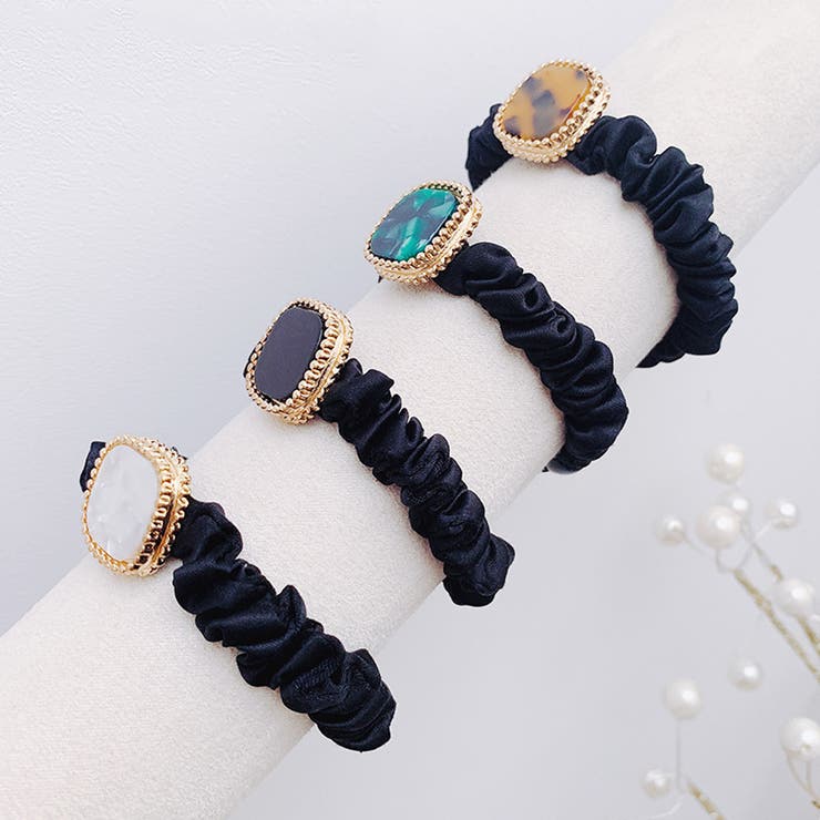 シュシュ ヘアゴム ヘアアレンジ | shoppinggo | 詳細画像7 