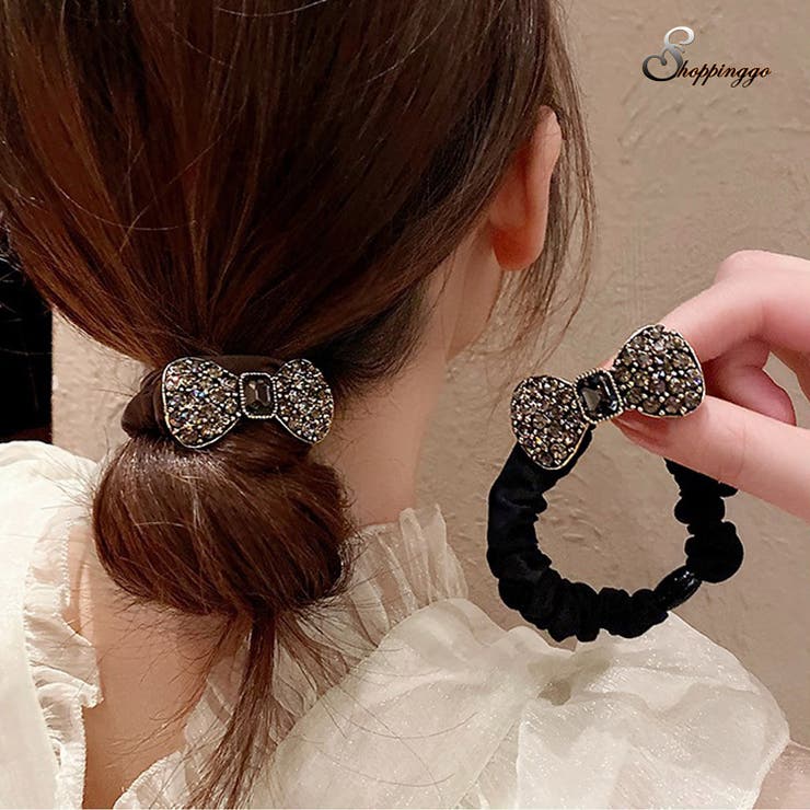 シュシュ ヘアゴム キラキラ | shoppinggo | 詳細画像1 