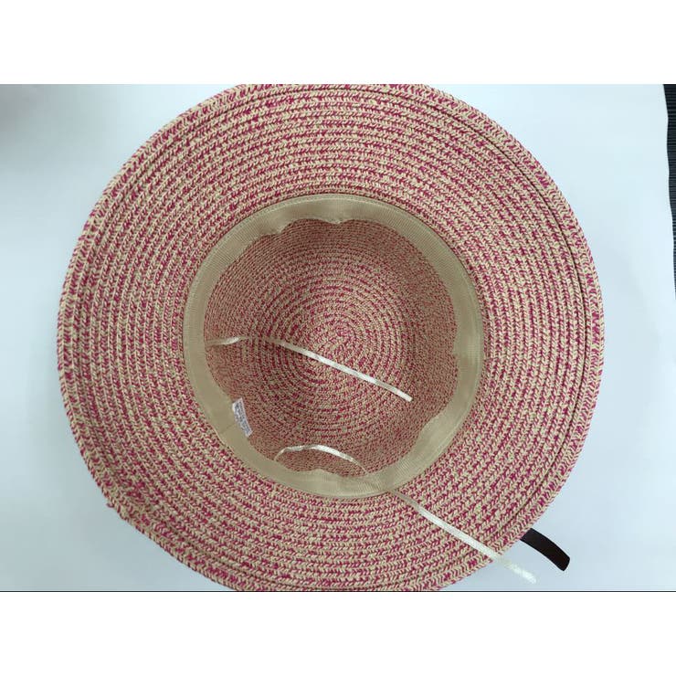 帽子 レディース つば広 リボン付き 麦わらHAT  紫外線 対策 UVカット | shoppinggo | 詳細画像9 