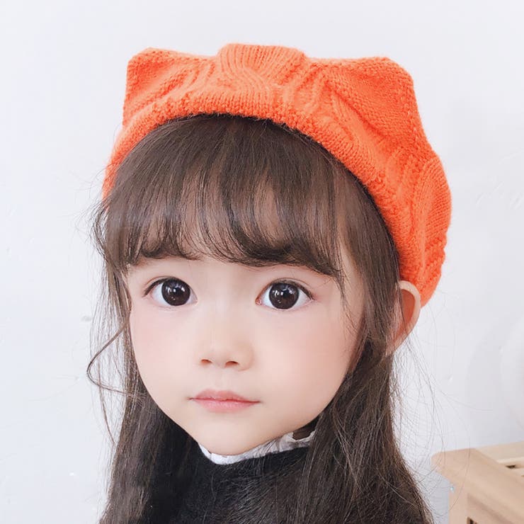 人気 ブランド 服をチェック - 最新トレンドファッション ベレー帽 ニットベレー帽[品番：JRKW0002150 キッズ その他
