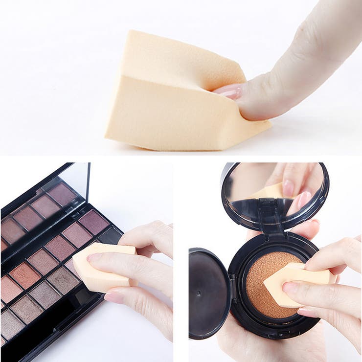 メイクアップスポンジ ハウス型10個入りセット 時短メイク | shoppinggo | 詳細画像5 