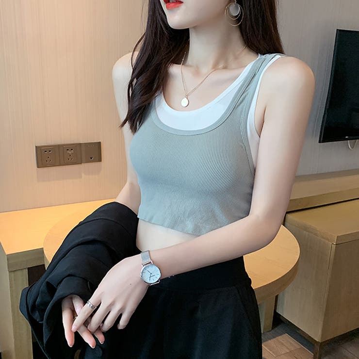 韓国ファッション 夏新作 タンクトップ | shoppinggo | 詳細画像5 